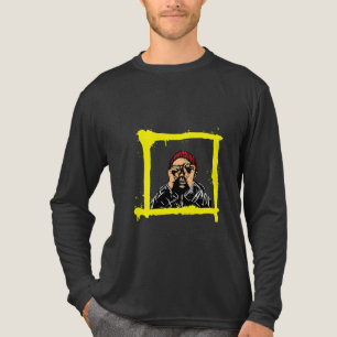 Graffiti Gezicht T-shirt - Krachtige Urbane Kunst 