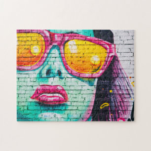 Graffiti girl 252 puzzel