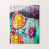 Graffiti girl 252 puzzel legpuzzel (Verticaal)