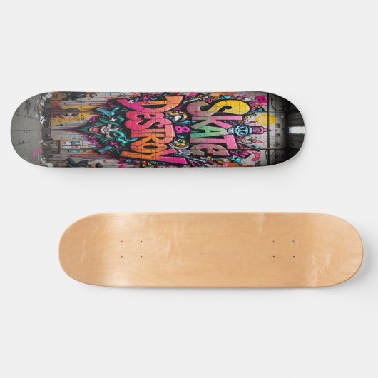 Graffiti Grind Deck Edition 1 Skateboard (Horizontaal)