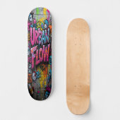 Graffiti Grind Deck Edition 4 Skateboard (Voorkant)