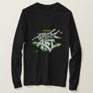Graffiti Groen Design T-shirt