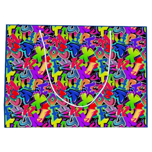 Graffiti Groot Cadeauzakje (Achterkant)