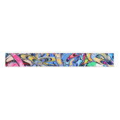 Graffiti Grosgrain Lint (Voorkant)