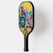 Graffiti, Grundarfjordur, IJsland Pickleball Paddle (Links)