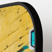 Graffiti, Grundarfjordur, IJsland Pickleball Paddle (Links Detail)