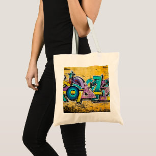 Graffiti, Grundarfjordur, IJsland Tote Bag
