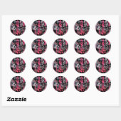 Graffiti grunge graphique sticker (Feuille)