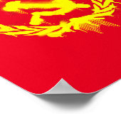 Graffiti Hammer & Sickle Poster (Hoek)