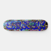 Graffiti HARDCORE Skateboard (Horizontaal)