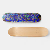 Graffiti HARDCORE Skateboard (Horizontaal)
