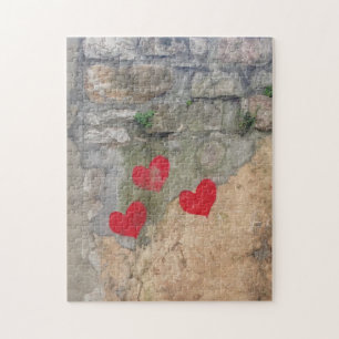 Graffiti harten legpuzzel