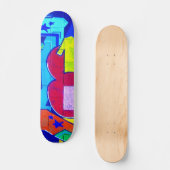 Graffiti Heart Skateboard (Voorkant)