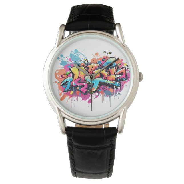 Graffiti horloges (Voorkant)