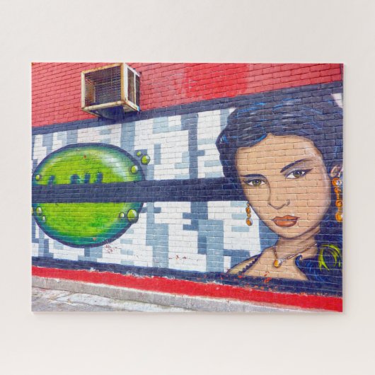 Graffiti in Montreal. Legpuzzel (Horizontaal)