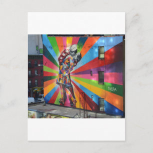 Graffiti in New York Briefkaart