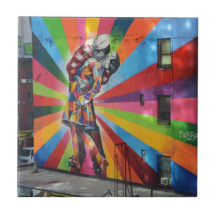 Graffiti in New York Tegeltje