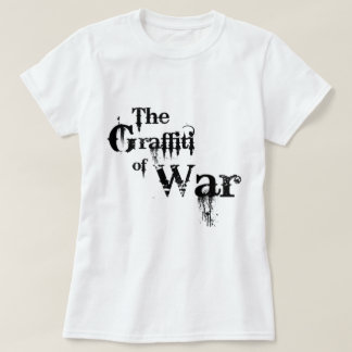 Graffiti in oorlogskleding Logo T-shirt