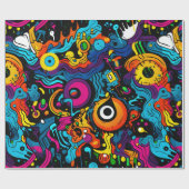 Graffiti-inpakpapier Cadeaupapier (Vlak)