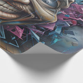 Graffiti-inpakpapier Cadeaupapier (Hoek)