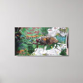 Graffiti insect - Canvas (Voorkant)