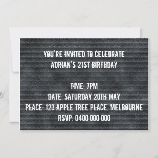 graffiti invitation (Dos)