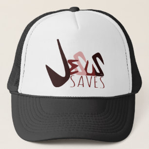 GRAFFITI JESUS BEHOORT rood Trucker Pet
