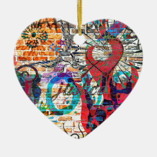 Graffiti Justice Keramisch Ornament