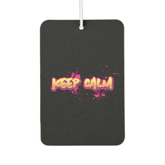 Graffiti KEEP CALM luchtverfrisser – Krachtige Str