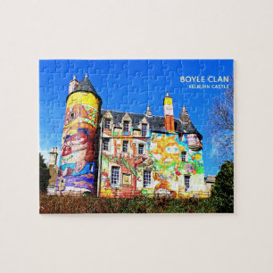 Graffiti Kelburn Castle Scotland Boyle Clan Puzzle Legpuzzel