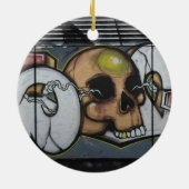 Graffiti Keramisch Ornament (Achterkant)