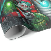 Graffiti Kerst Cadeaupapier (Rol Hoek)