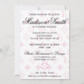 Graffiti Kijk naar Mode Meisje op 16 september Kaart (Achterkant)