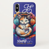 Graffiti Kitty Vibe Coque - Calico (Dos)