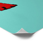 Graffiti-knuppel Poster (Hoek)