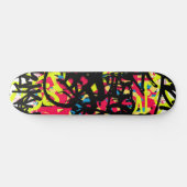 Graffiti-krabbels Skateboard (Horizontaal)