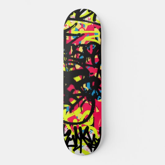Graffiti-krabbels Skateboard (Voorkant)