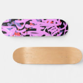 Graffiti-krabbels Skateboard (Horizontaal)