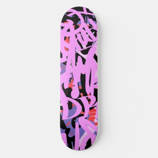 Graffiti-krabbels Skateboard (Voorkant)