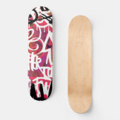 Graffiti-krabbels Skateboard (Voorkant)