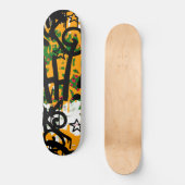 Graffiti-krabbels Skateboard (Voorkant)