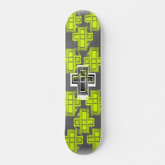 Graffiti Kruisen Custom Skateboard (Voorkant)