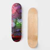 Graffiti kunst Skateboard (Voorkant)