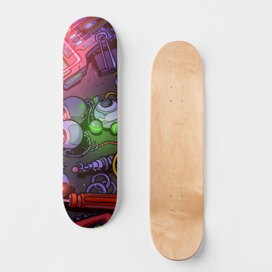 Graffiti kunst Skateboard (Voorkant)