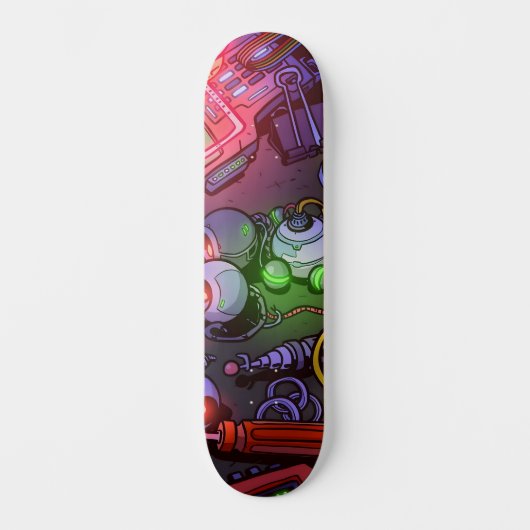 Graffiti kunst Skateboard (Voorkant)