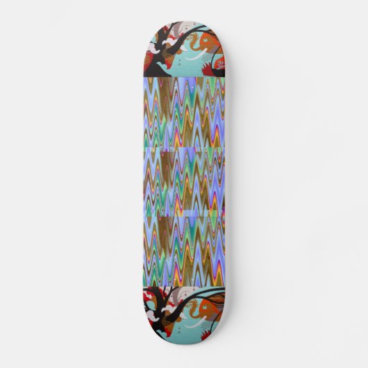 Graffiti Kunst Skateboard (Voorkant)