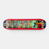 Graffiti Kunst, Skateboard (Horizontaal)