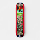 Graffiti Kunst, Skateboard (Voorkant)