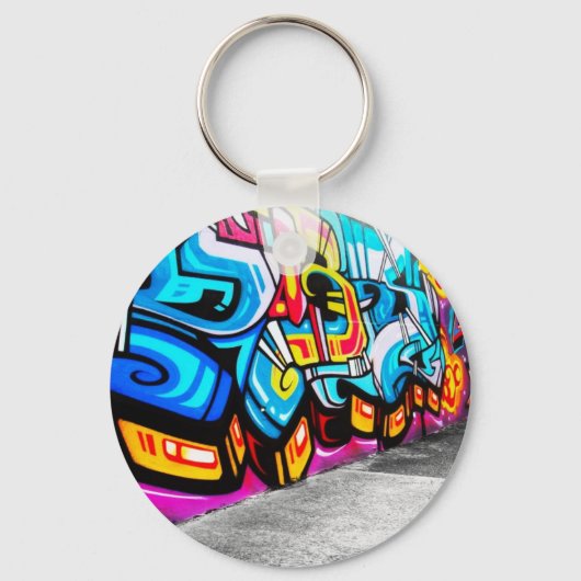 Graffiti-kunst Sleutelhanger (Voorkant)