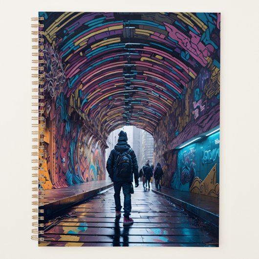 Graffiti Kunsttunnel Planner (Voorkant)